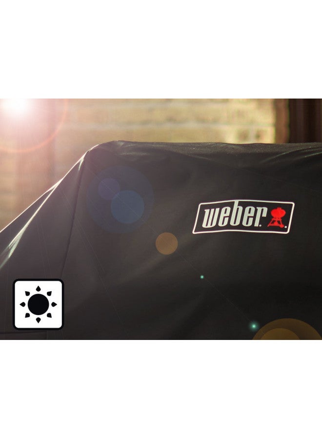 Weber Weber Spirit and Spirit II 200 Series Premium Grill Cover, Heavy Duty and Waterproof, Fits Grill Widths Up To 48 Inches  - Image 2