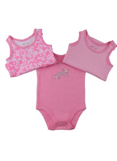 Baby Girls- Jumpsuit Set 3 pcs