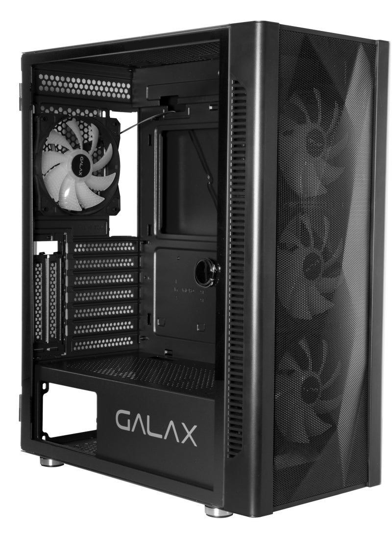 Truenort Gaming PC, AMD Ryzen 5-5500, RTX 3050 , 16GB RAM, 1TB SSD, Air Cooler 120MM, 650 PSU , Window 11 Pro, Black Case  - Image 2