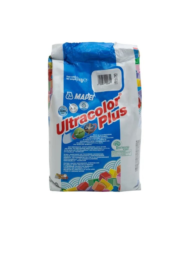 MAPEI Ultracolor Plus Grout 110 Manhatten - 5kg - Image 1