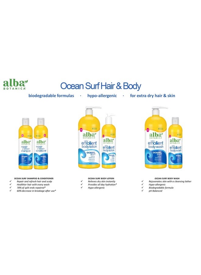 Alba Botanica Repair & Refresh Shampoo Ocean Surf 12 Oz  - Image 3
