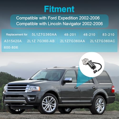 VANJING Transfer Case Motor Compatible with Ford Expedition Lincoln Navigator 2002 2003 2004 2005 2006 Transfer Case Shift Motor Replacement for ‎600-806 48-201 A315420A 2L1Z 7G360-AB 2L1Z7G360AA - Image 2