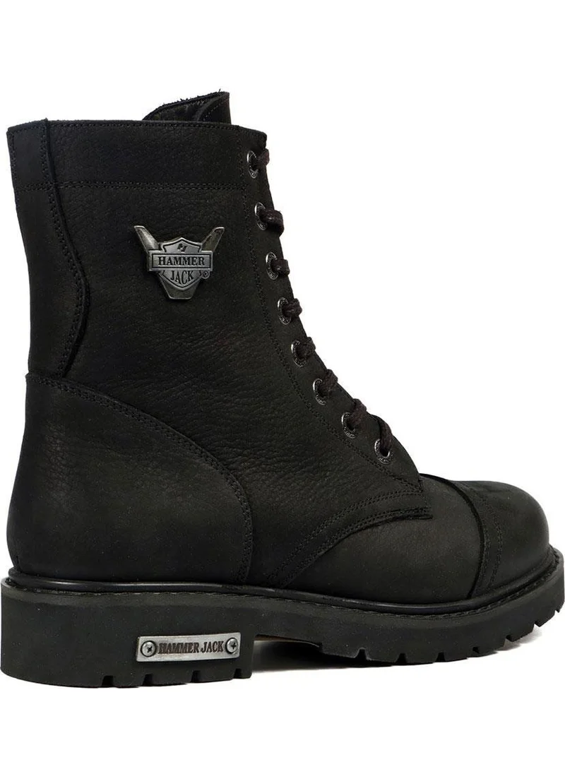 Hammer Jack Black Dock Step Unisex Boots 102 18505-G