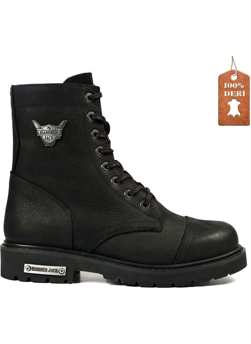 Hammer Jack Black Dock Step Unisex Boots 102 18505-G