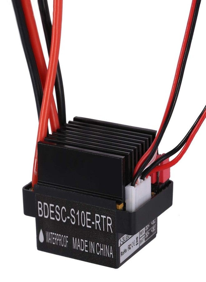 Jectse ESC Brushed 320A,Waterproof Professional Electronic Speed Controller Two Way,RC Accessory Suitable for RC Cars Model and Ship Boats Multifunction Servo Tester - Image 5