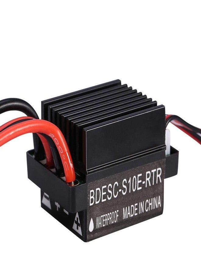 Jectse ESC Brushed 320A,Waterproof Professional Electronic Speed Controller Two Way,RC Accessory Suitable for RC Cars Model and Ship Boats Multifunction Servo Tester - Image 4