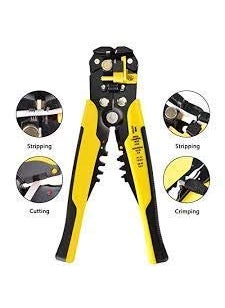 Generic Rangwell Wire Stripping Tool 8 Inch SelfAdjusting Cable Stripper Industry Stranded Wire Cutting  - Image 2