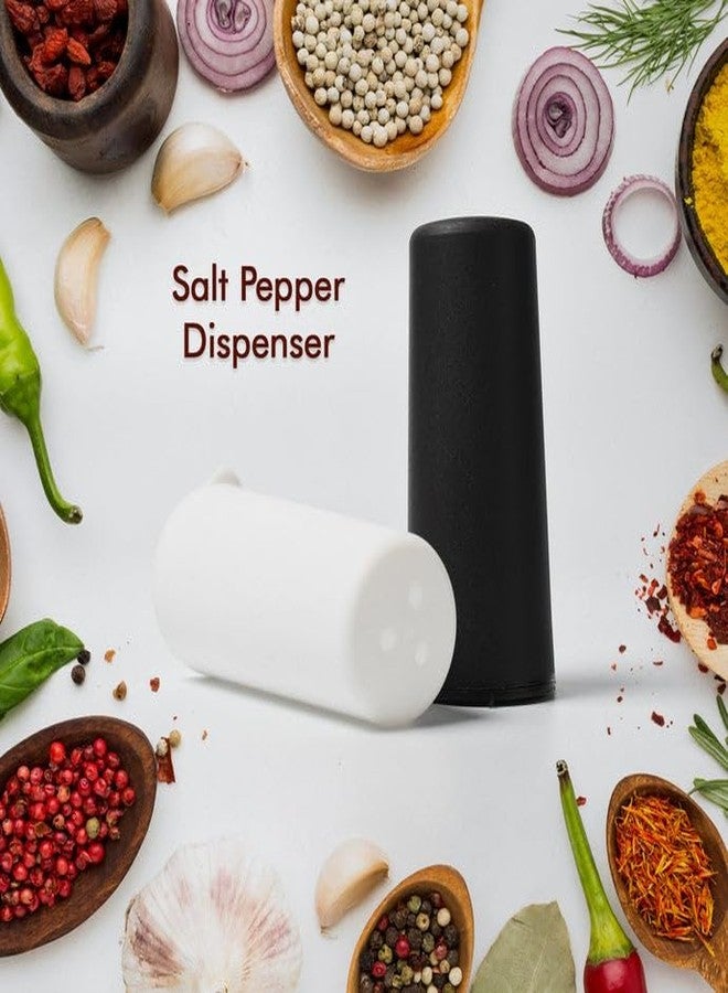zingware Salt and Pepper Dispenser Set, Multicolor | Convenient and Stylish Seasoning Containers | Dishwasher Safe & Refrigeration Safe | Pack of 2 - Image 3