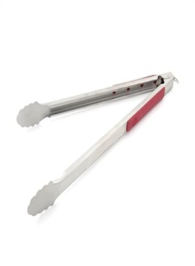 غريلبرو ملقط شواء احترافي طويل للغاية من GrillPro 40269، مقاس 20 بوصة، فضي اللون - Image 4