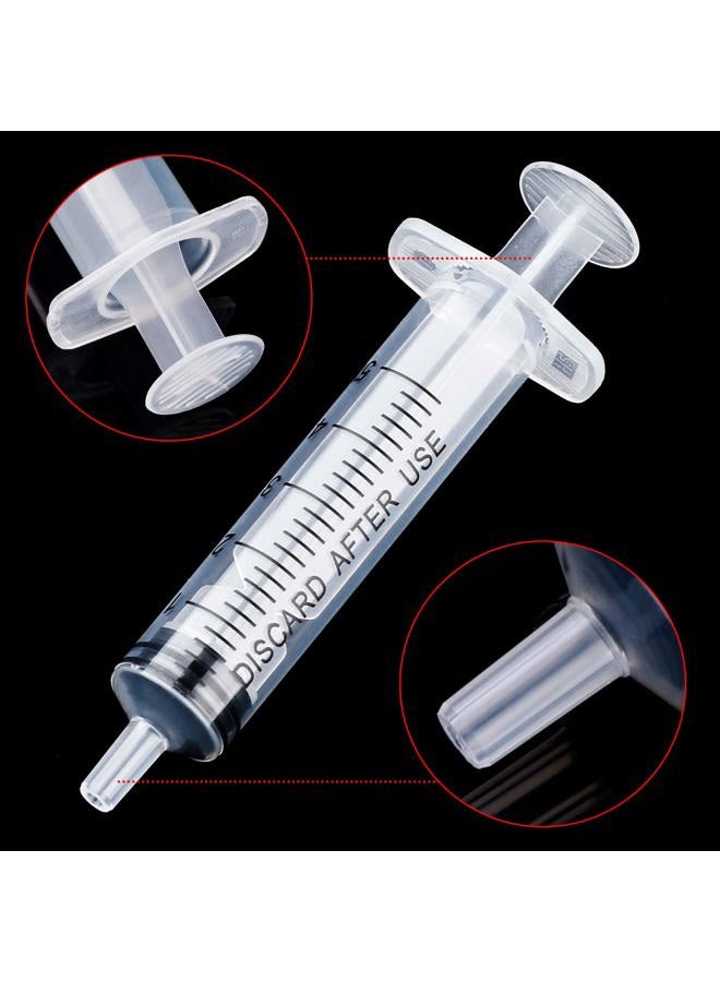 Frienda 20 Packs Plastic Syringe with Measurement, Suitable for Measuring, Watering, Refilling (5 ml)  - Image 3