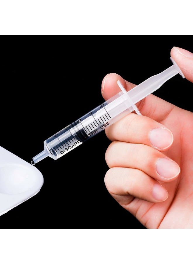Frienda 20 Packs Plastic Syringe with Measurement, Suitable for Measuring, Watering, Refilling (5 ml)  - Image 4