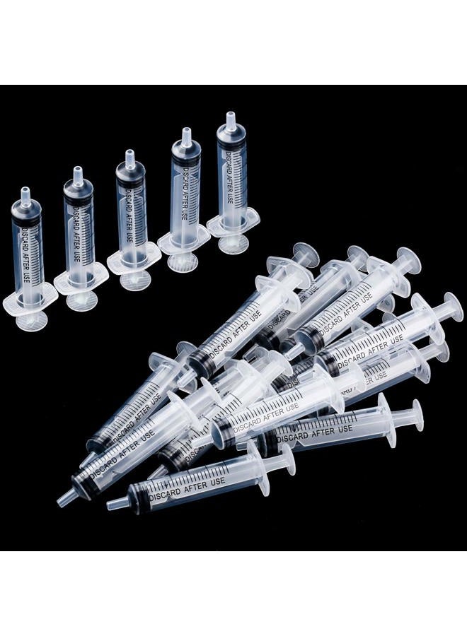 Frienda 20 Packs Plastic Syringe with Measurement, Suitable for Measuring, Watering, Refilling (5 ml)  - Image 5