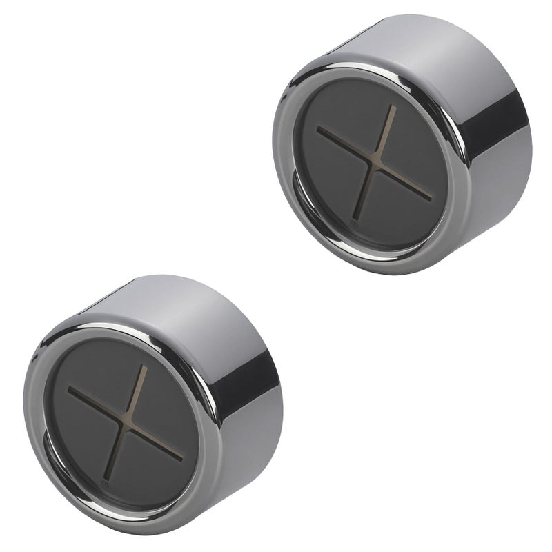 KAEZDD Round Adhesive Push Towel Hooks for Kitchen Hand and Dish Towels Grey 2 Pack