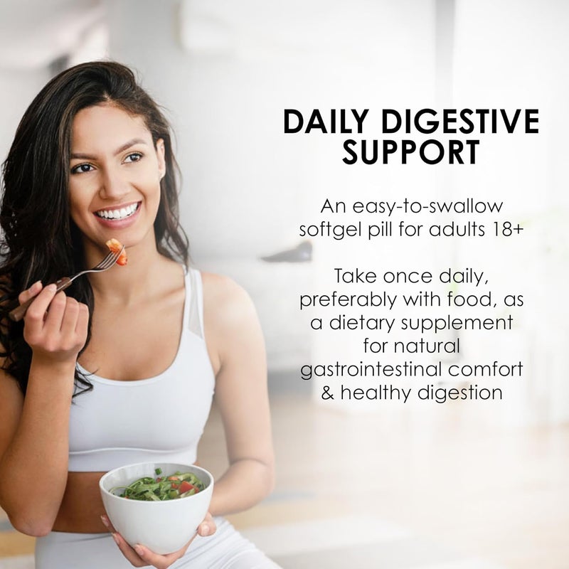 MASON NATURAL Peppermint Oil 50 mg Enteric Coated Supplement 90 Day Supply of Gastrointestinal Support for Normally Functioning Bowel Softgel Pills - Image 3
