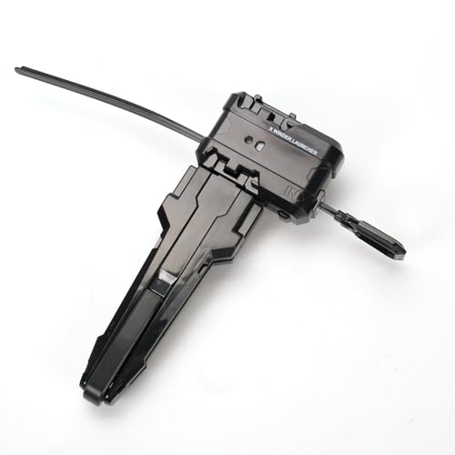 AIBREAY X Winder Launcher with X Grip for Easy ControlBattling Gyro AccessoriesBlack - Image 1