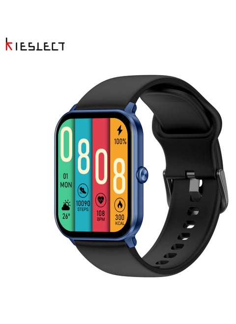 Smart calling watch Ks Mini (Blue) 24H Heart Rate & SPO2 & Sleep Monitor/60-Sport Modes 1.78'' Ultra Amoled Touch Screen 20day Blue