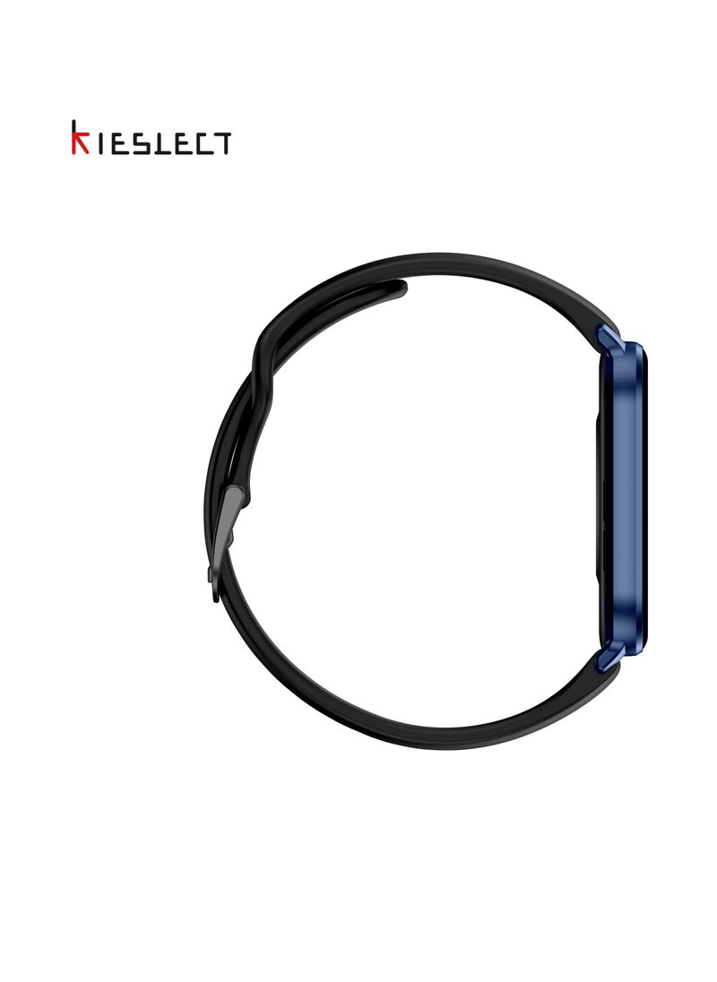 Smart calling watch Ks Mini (Blue) 24H Heart Rate & SPO2 & Sleep Monitor/60-Sport Modes 1.78'' Ultra Amoled Touch Screen 20day Blue