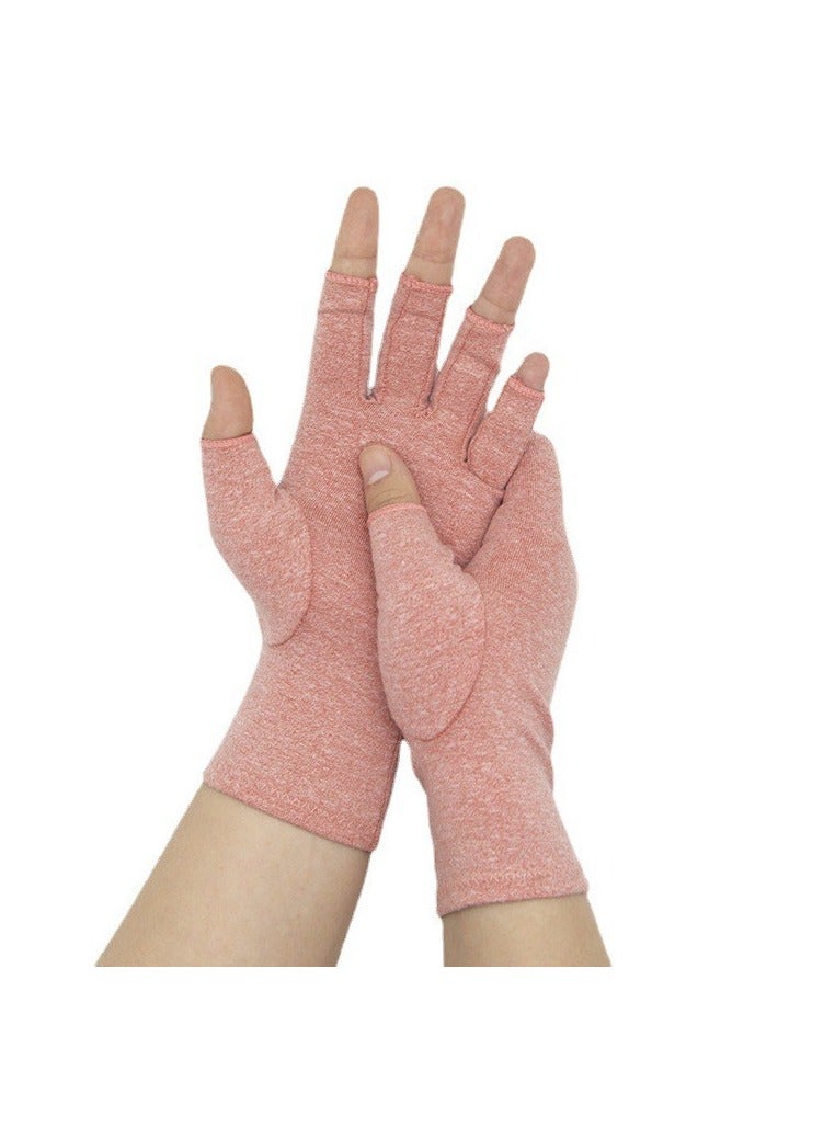 Anti-Arthritis Gloves,  Fingerless Gloves for Arthritis Providing Warmth and Compression To Help Increase Circulation Reducing Pain, Providing Support and Promoting Healing - Image 1