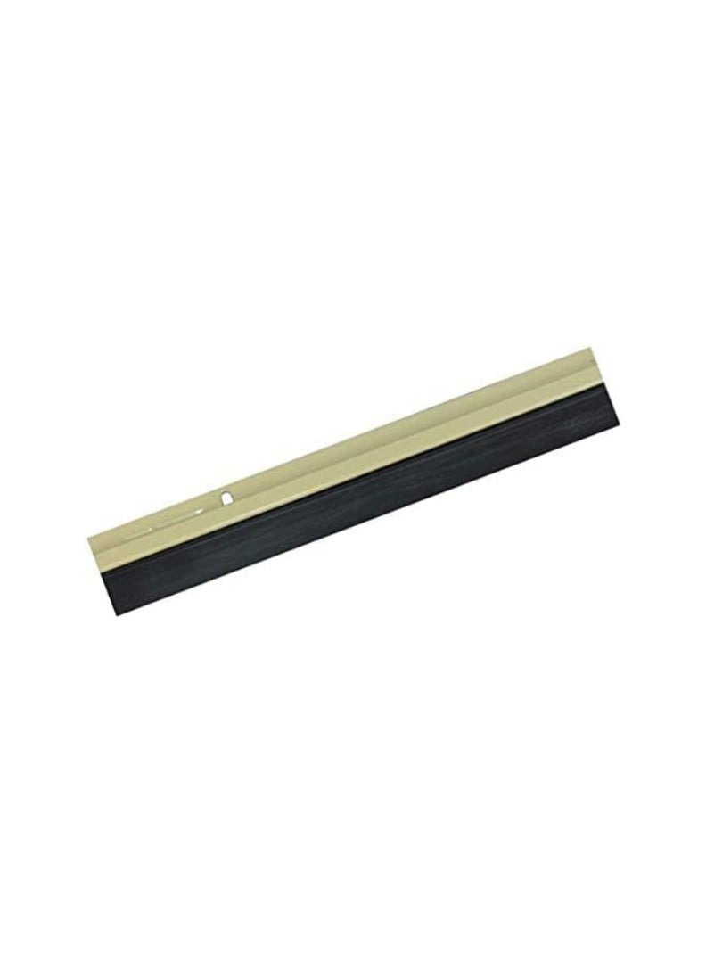 KNP KNP Door Bottom Brush And Rubber Seal with Screw for Exterior Interior Doors Door Seal Sound Proof Under Door Draft Blocker (Beige) 100 cm