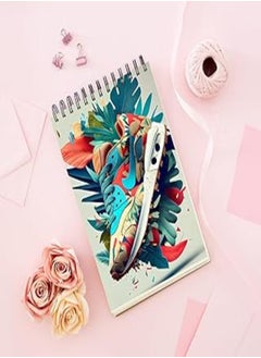 Generic Notebook With Trendy design - Nike Air shoe tropical 