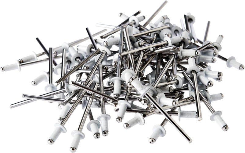 TOOLPRO Pop Rivets for Ceilings, 1/8" (500, White) - Image 3