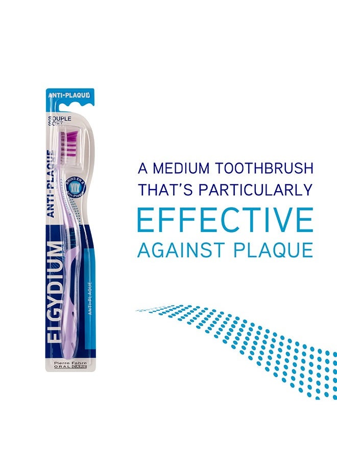 ELGYDIUM - Anti-Plaque Soft Toothbrush - Image 1
