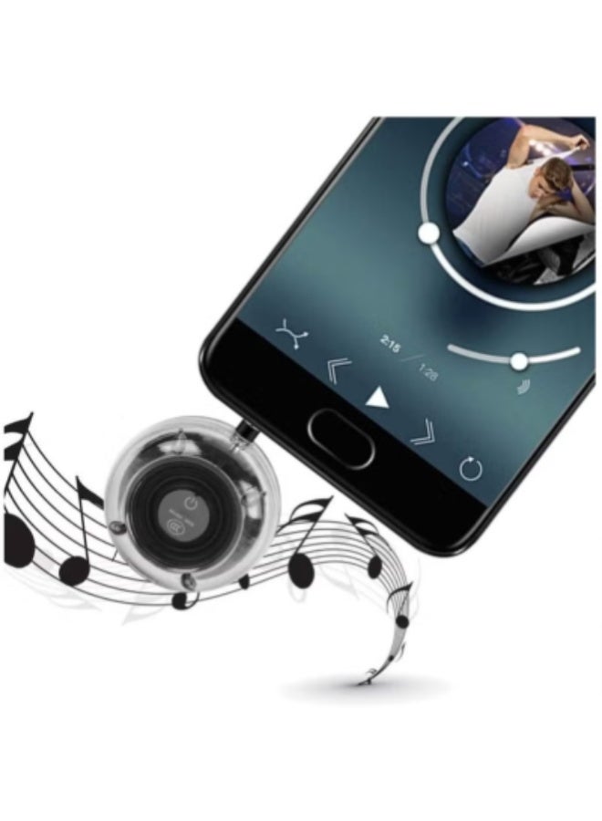 AROAQ Mini Portable Speaker with 240H Standby 3.5mm Audio Jack and Micro USB Speaker for iPod/iPad/Tablet/Laptop - Image 2