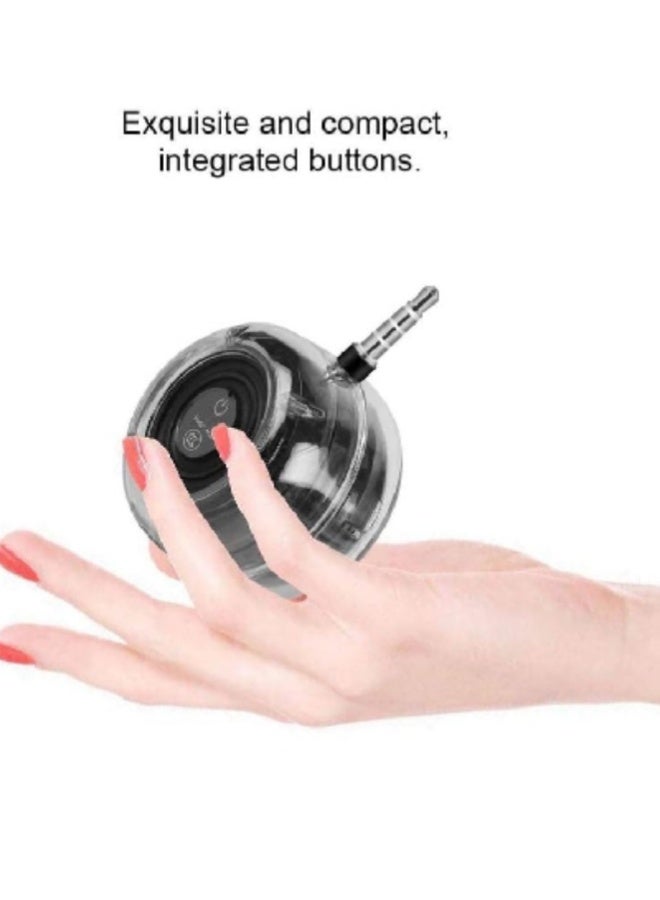 AROAQ Mini Portable Speaker with 240H Standby 3.5mm Audio Jack and Micro USB Speaker for iPod/iPad/Tablet/Laptop - Image 5