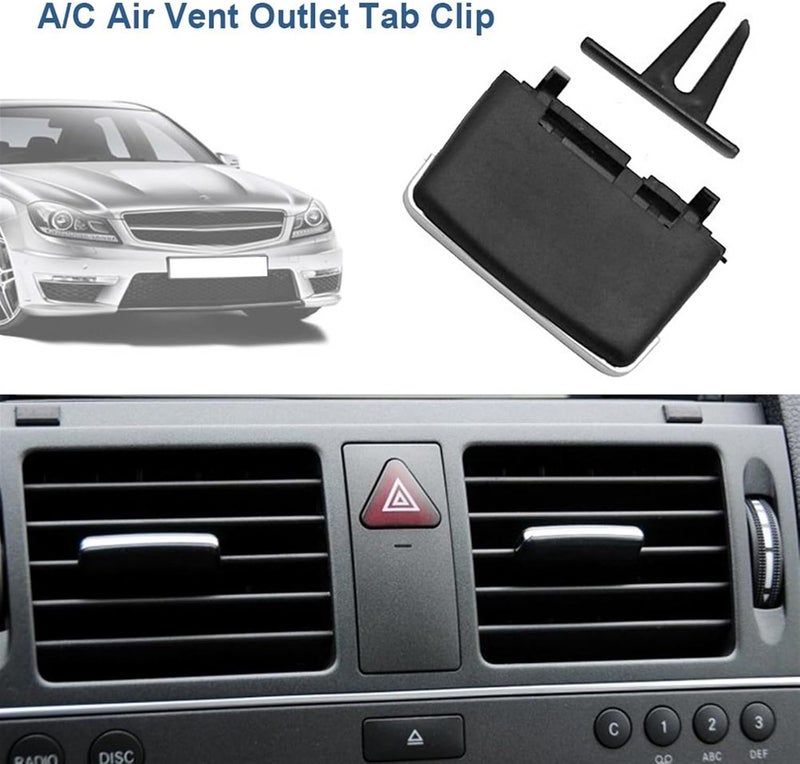 Wivplex Car A/C Air Vent Grille Tab Clip Repair Kit - Image 2