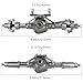 RCJTCQX Complete Aluminum Front Rear Axle Set for Axial SCX10 RC4WD D90 110 Scale RC Crawler Upgrade with Enhanced Steel Axle ShaftsTitanium - Image 4