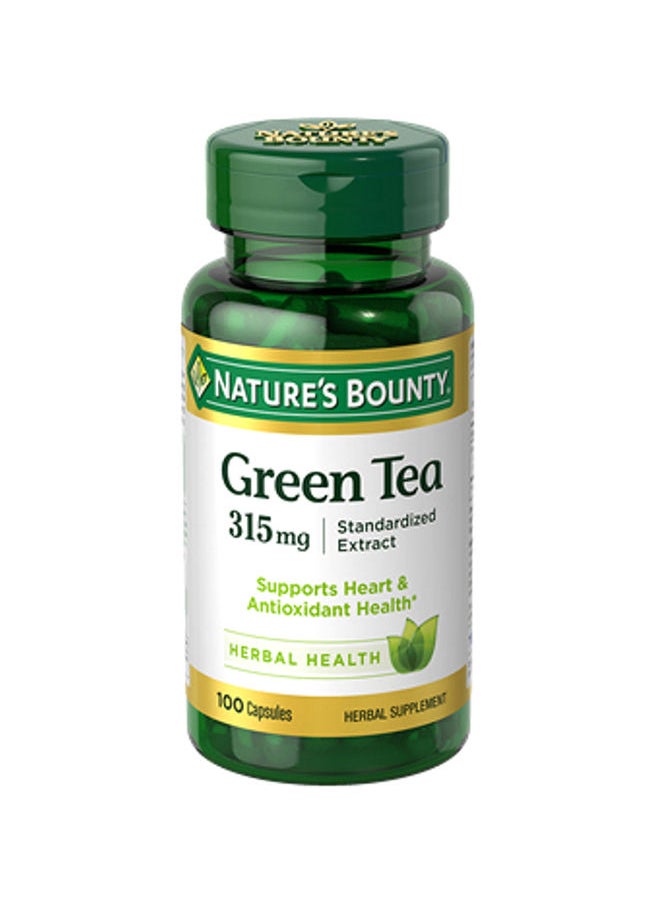 NATURE'S BOUNTY Green Tea 315 Mg - 100 Capsules 