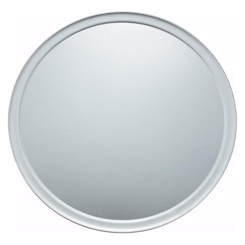 Winco 20" Aluminum Wide-Rim Pizza Pan - Image 2