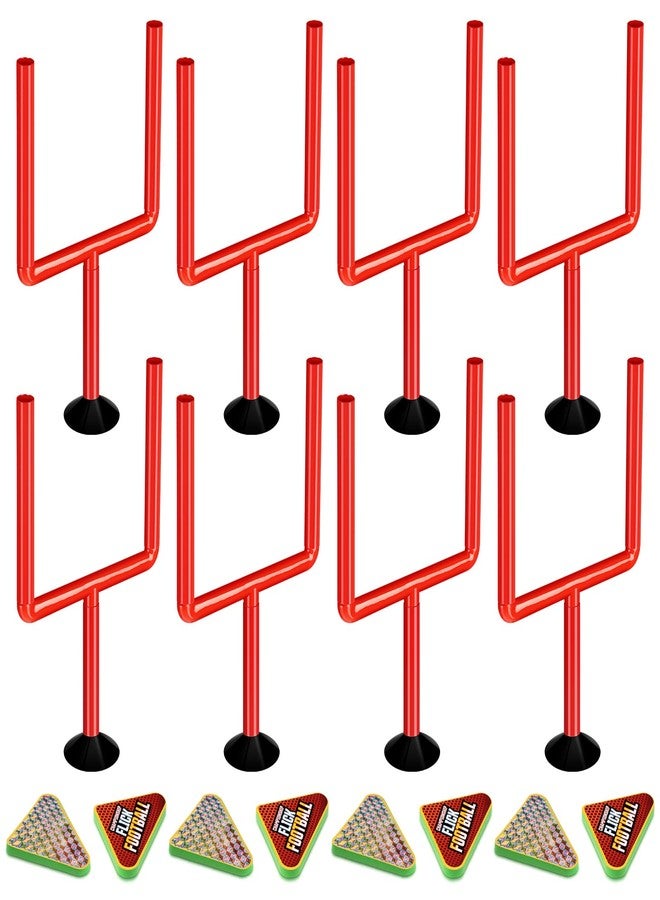 Chuangdi 16 Pcs Flick Football Games Mini Table Top Sports Games with Posts and Plastic Footballs Indoor Football Party Favors Birthday Gifts - Image 2