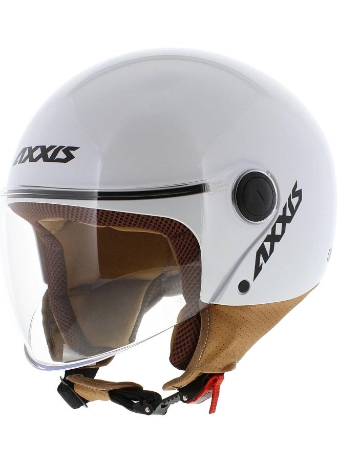 AXXIS Axxis Square S helmet gloss white (S)  - Image 1