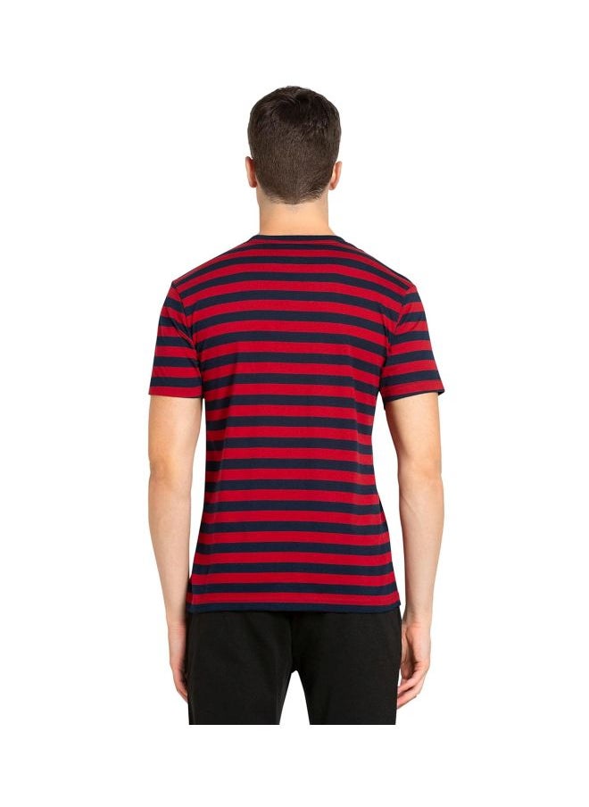 JOCKEY - Jockey 2715 Men Super Combed Cotton Rich Striped Round Neck Half Sleeve T Shirt - Image 1