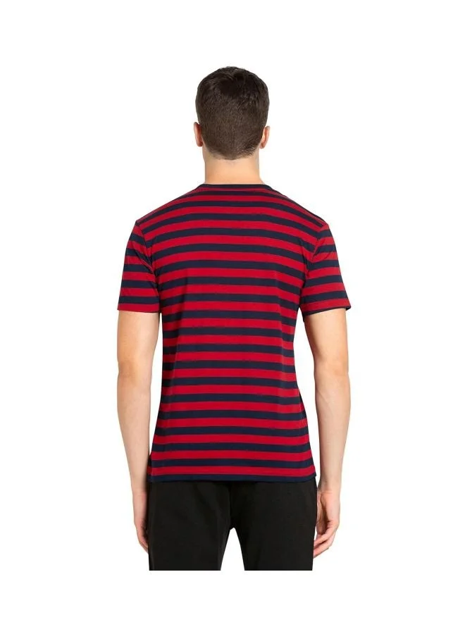 JOCKEY 2715 Men Super Combed Cotton Rich Striped Round Neck Half Sleeve T Shirt