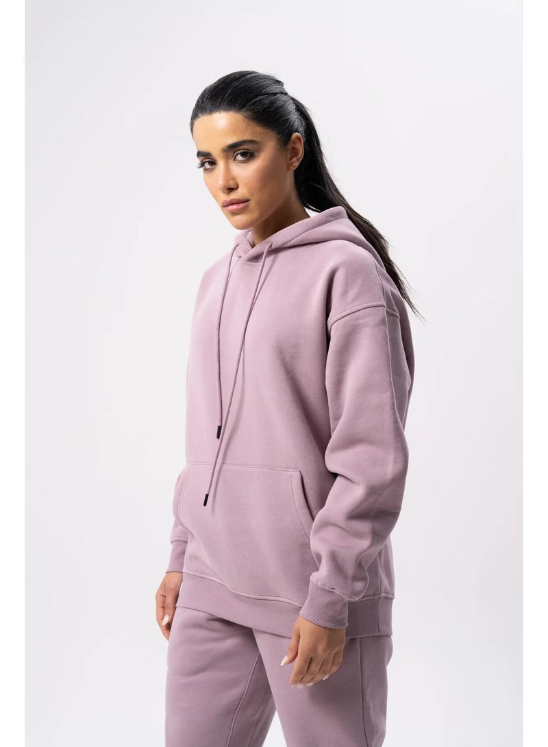 NALA Women’s Pink Fleece Hoodie - Image 3