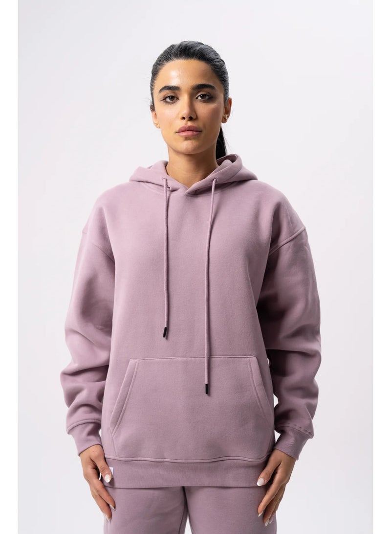 NALA Women’s Pink Fleece Hoodie - Image 1