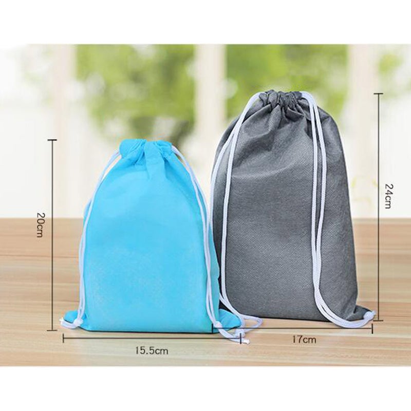 8 Pairs of Male Disposable Slippers Portable Folding Slippers for Travel Hotel (Grey) - Image 5