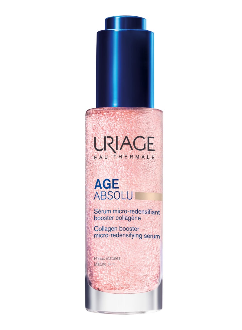 Uriage Age Absolu Collagen Boosting | Anti-Ageing Booster Face Serum | For Plumped Firmed And Revitalised Mature Skin 30ml - Image 2