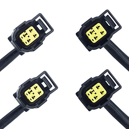 higherbro 4PCS Oxygen Sensor 1 & 2 for 2007 2008 2009 Jeep Wrangler 3.8L Upstream + Downstream - Image 2