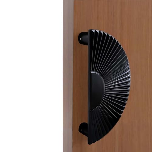 VOLO Main Door Handle/Door Handles for Main Door/Glass Door Handle/Pull Handles, for Home/Office/Hotels(Model- S-615) (Pack of 1 Set) (96 MM, Black) - Image 1