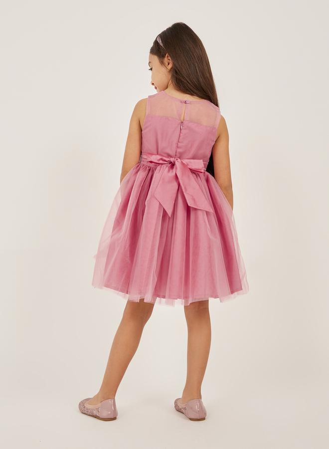 Styli Floral Tulle Dress  - Image 4
