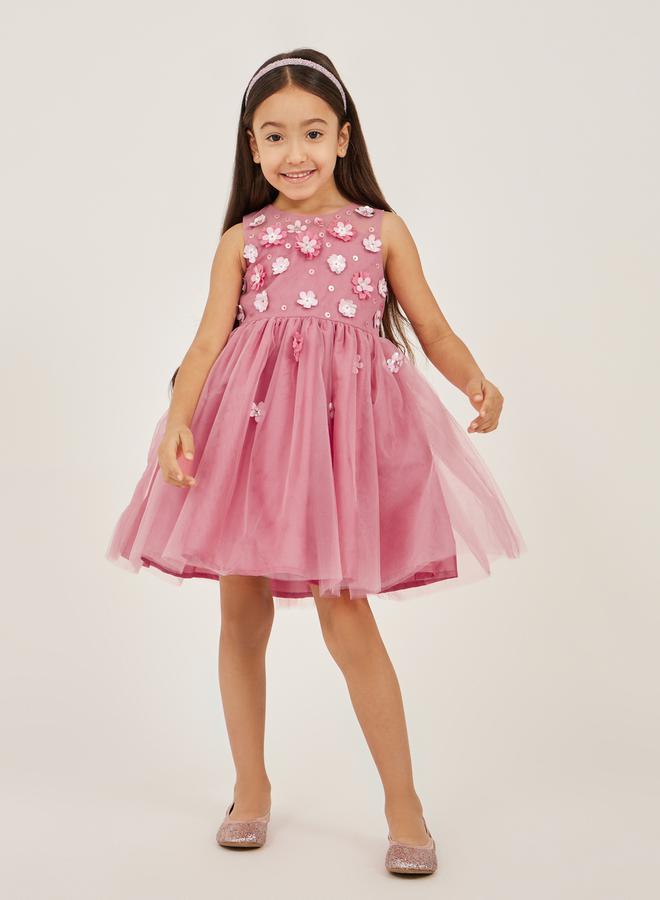 Styli Floral Tulle Dress  - Image 1
