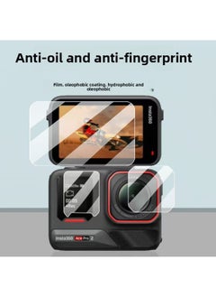 Generic Applicable To For DJI Shadow Stone Insta360 ACE Pro2 Tempered Film 360 Acepro2 Motion Camera Glass Film-Color:Ace Pro2-front Screen Tempered Film  - Image 2