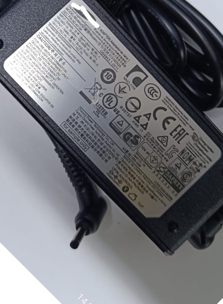 NMT Adapter Power Charger Laptop 19V 2.1A 40W -DC size 3.0 X 1.0 mm - Image 1