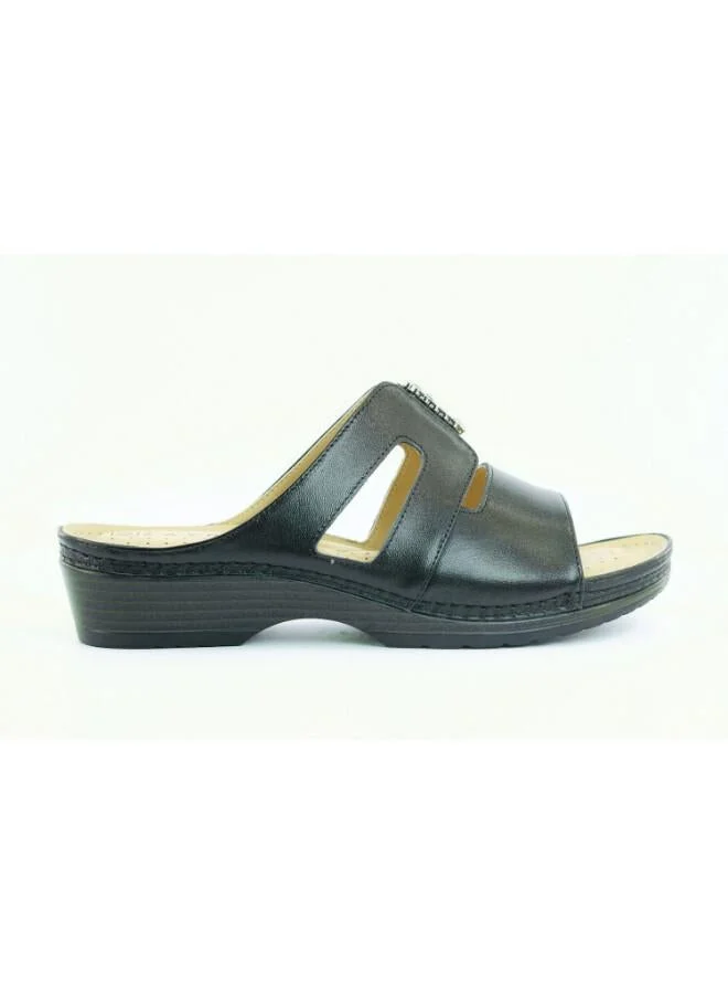 221-3157 Zayna Woman Slip-On Comfort Sandals 88998-37 Black