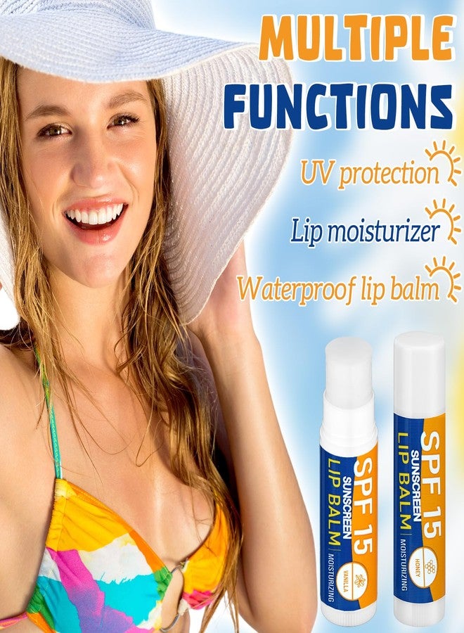 Dimsile 50 Pcs Sunscreen Lip Balms Bulk Spf 30 Lip Balms Sticks with Sunscreen Teacher Nurse Volunteer Employee Appreciation Gifts Bulk Staff Team End of Year Coworkers Gifts for Women Men - Image 3