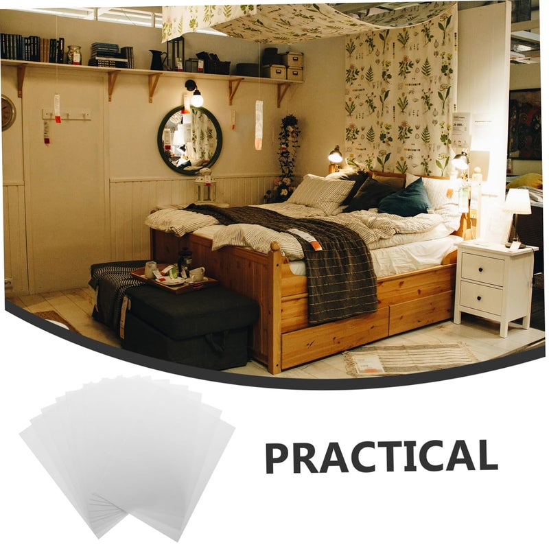 10 قطعة من ألواح تشكيل إطارات الصور الحرارية 8 × 10 بوصة باللون الأبيض - Image 4