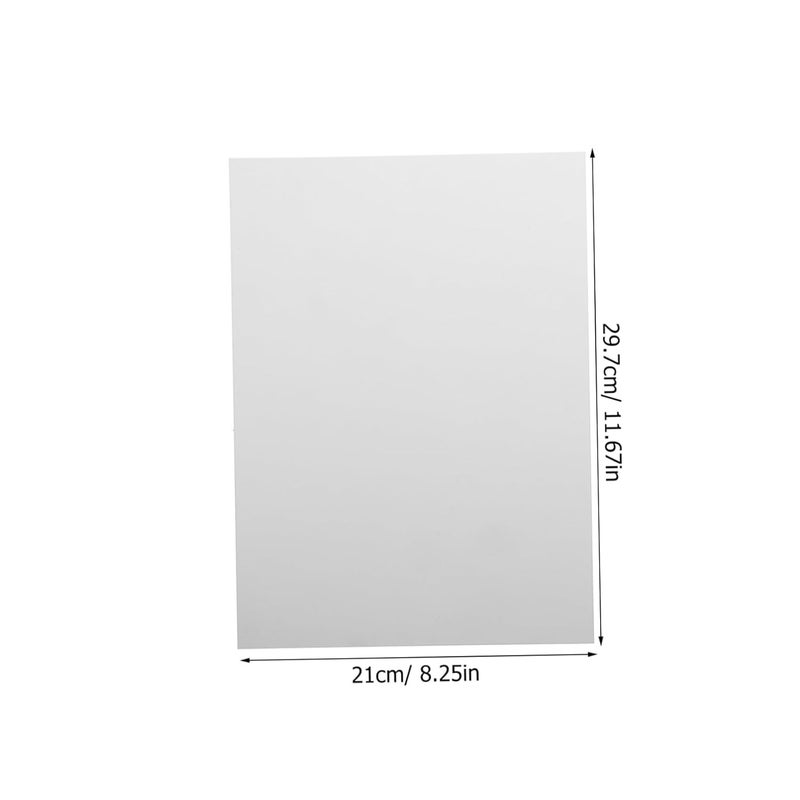 10 قطعة من ألواح تشكيل إطارات الصور الحرارية 8 × 10 بوصة باللون الأبيض - Image 3